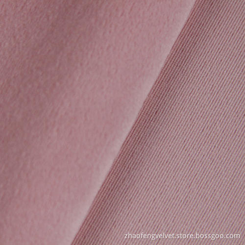 Soft Polyester Spandex Stretch Velvet Fabric for Garments